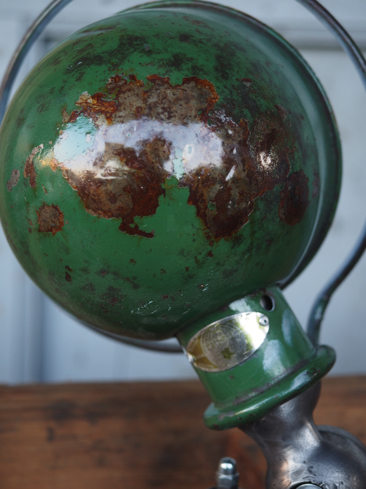 Unique lampe Jielde 1 applique finition vintage industrielle – Image 3