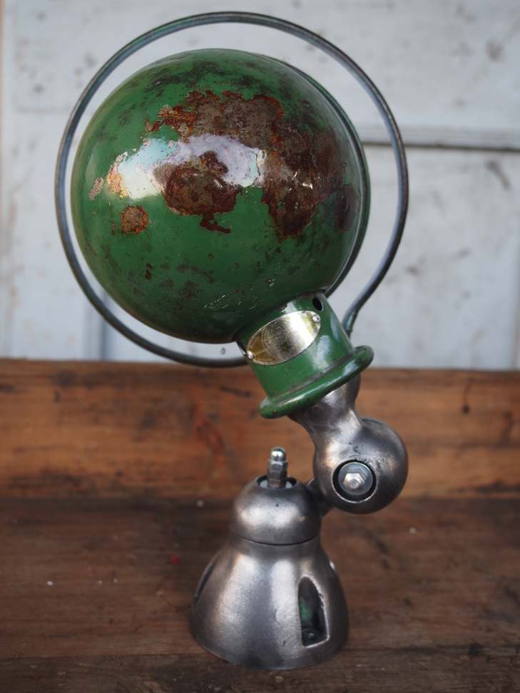 Unique lampe Jielde 1 applique finition vintage industrielle – Image 9