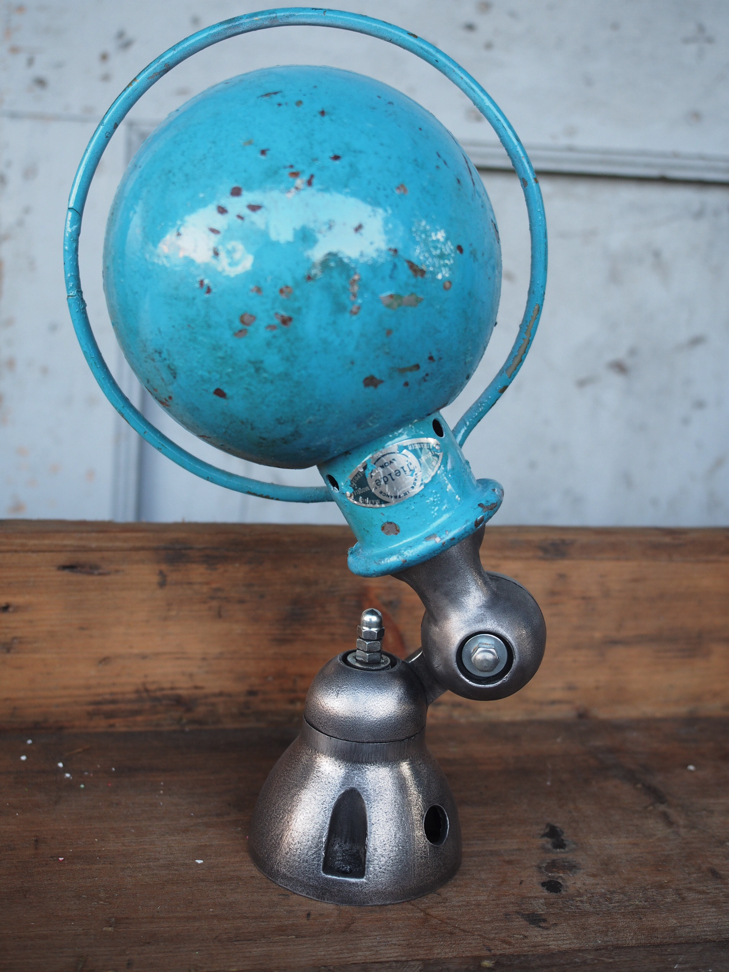 Unique lampe Jielde 1 applique finition vintage industrielle – Image 2