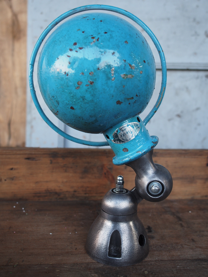 Unique lampe Jielde 1 applique finition vintage industrielle – Image 8