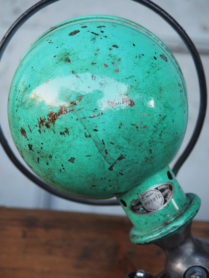 Unique lampe Jielde 1 applique finition vintage industrielle – Image 3