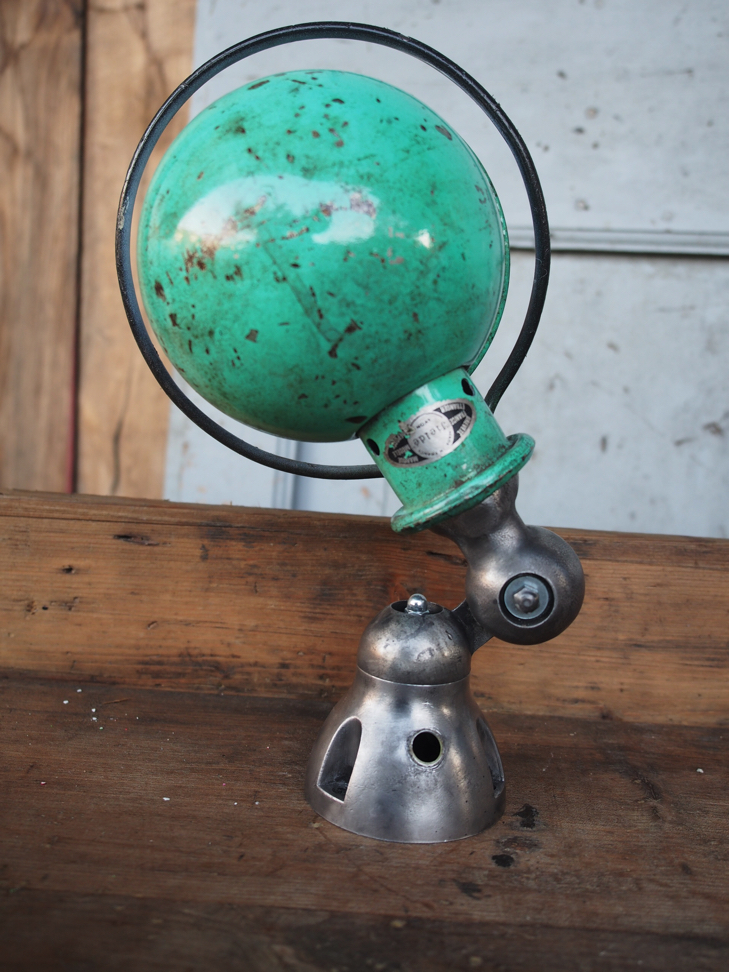 Unique lampe Jielde 1 applique finition vintage industrielle – Image 6