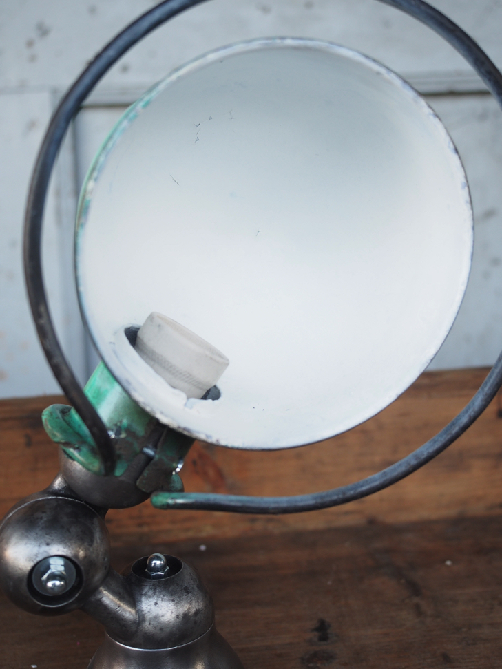 Unique lampe Jielde 1 applique finition vintage industrielle – Image 7