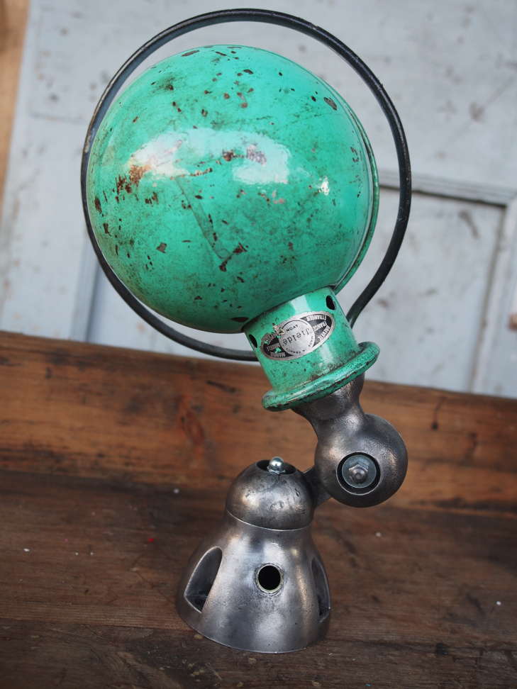 Unique lampe Jielde 1 applique finition vintage industrielle – Image 9
