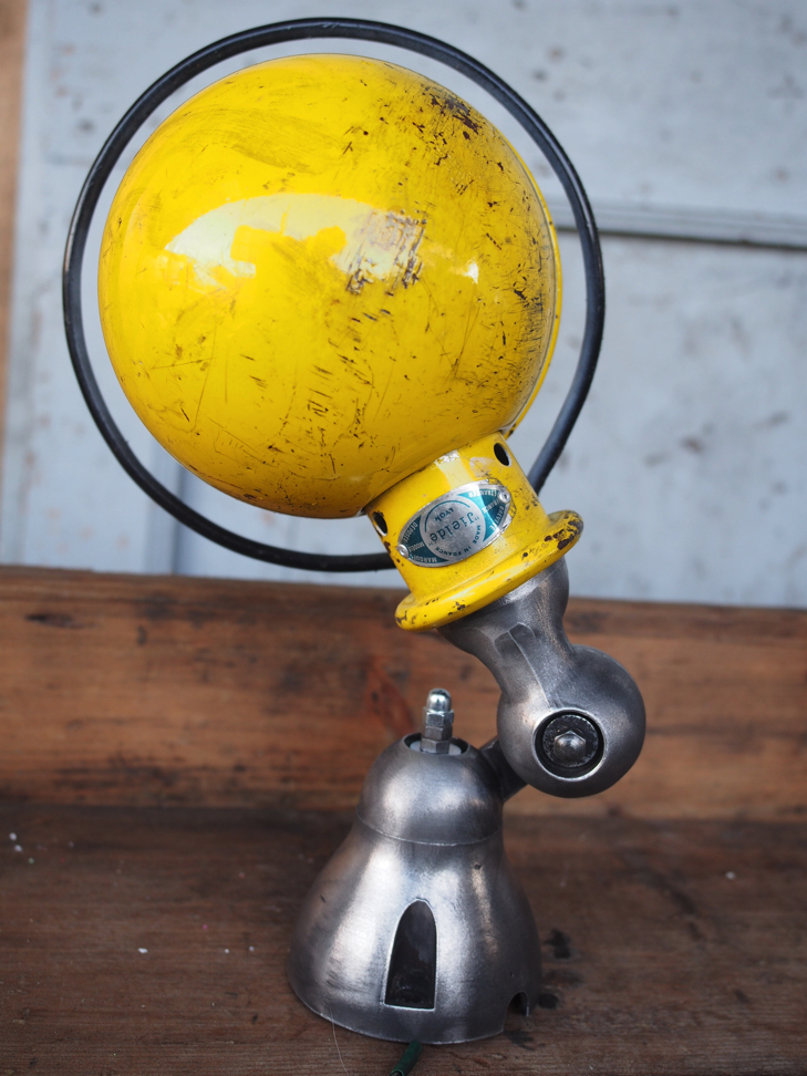 Unique lampe Jielde 1 applique finition vintage industrielle – Image 2
