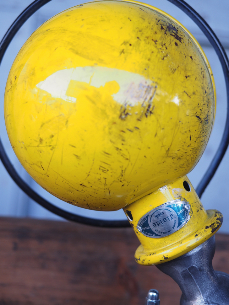 Unique lampe Jielde 1 applique finition vintage industrielle – Image 3