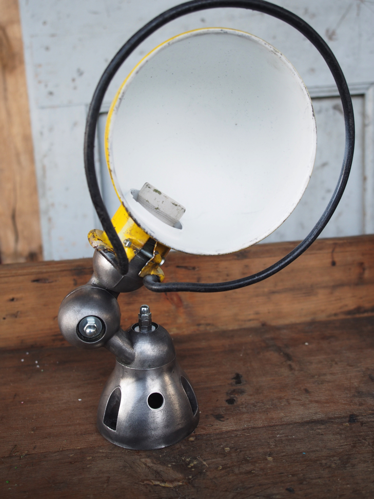 Unique lampe Jielde 1 applique finition vintage industrielle – Image 7