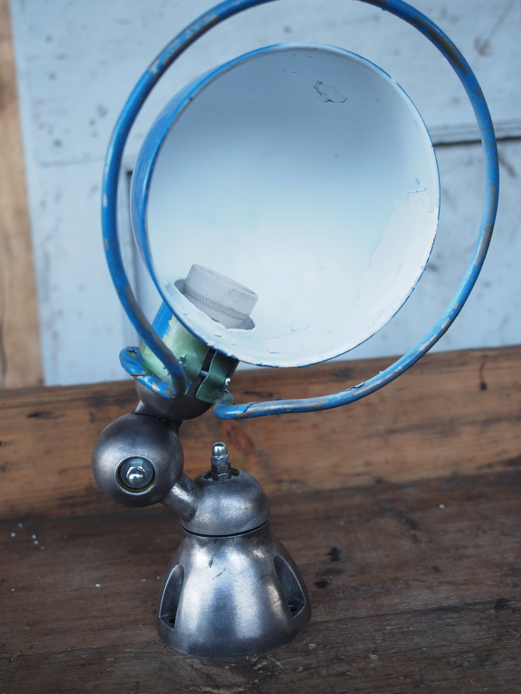 Unique lampe Jielde 1 applique finition vintage industrielle – Image 6