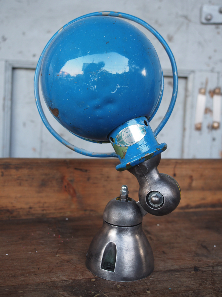 Unique lampe Jielde 1 applique finition vintage industrielle – Image 8