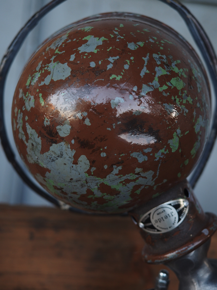 Unique lampe Jielde 1 applique finition vintage industrielle – Image 3