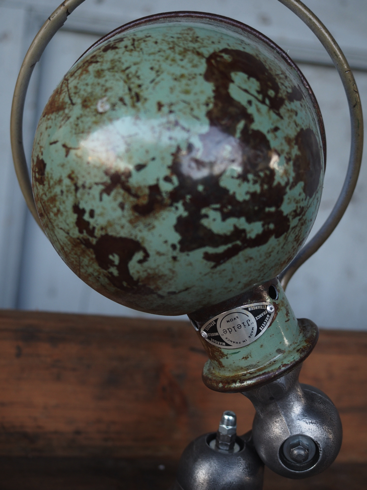 Unique lampe Jielde 1 applique finition vintage industrielle – Image 3