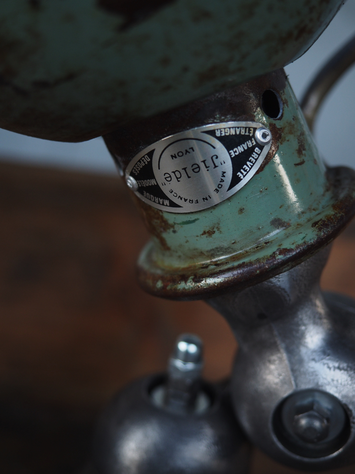 Unique lampe Jielde 1 applique finition vintage industrielle – Image 5