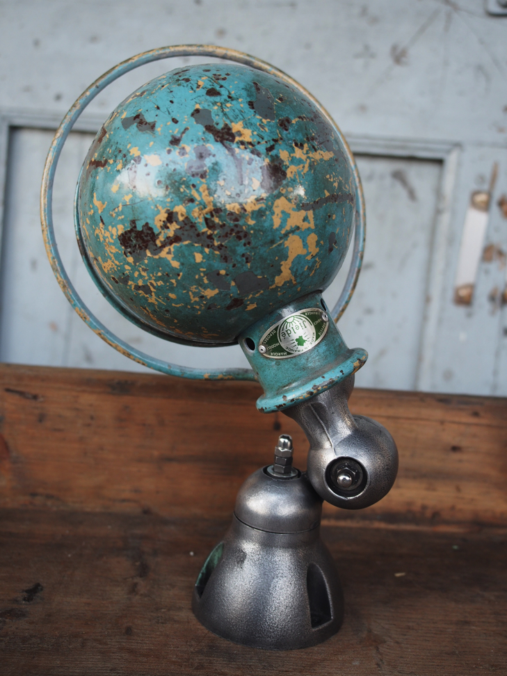Unique lampe Jielde 1 applique finition vintage industrielle – Image 2