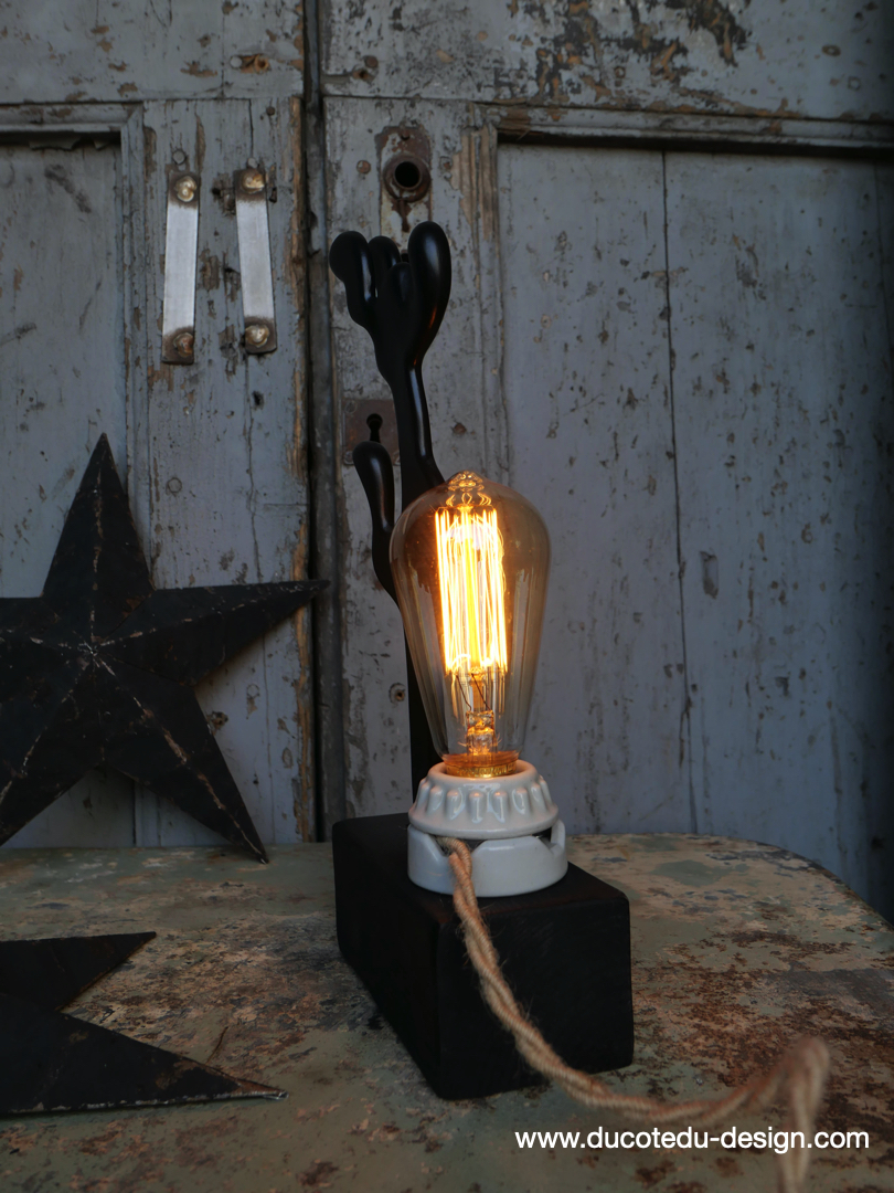 lampe ampoule Edison avec moule a ballon de baudruche noir / r1 – Image 5