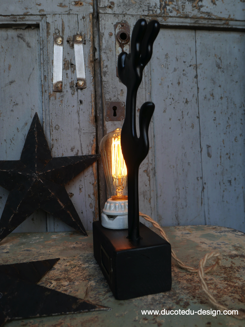 lampe ampoule Edison avec moule a ballon de baudruche noir / r1 – Image 3