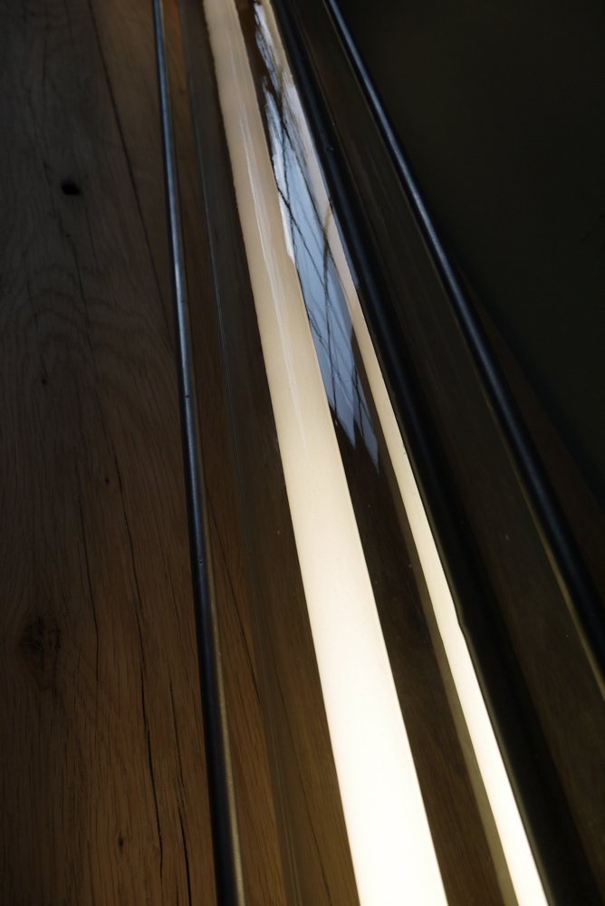 magnifique lampe applique au neon industrielle tube de verre – Image 12