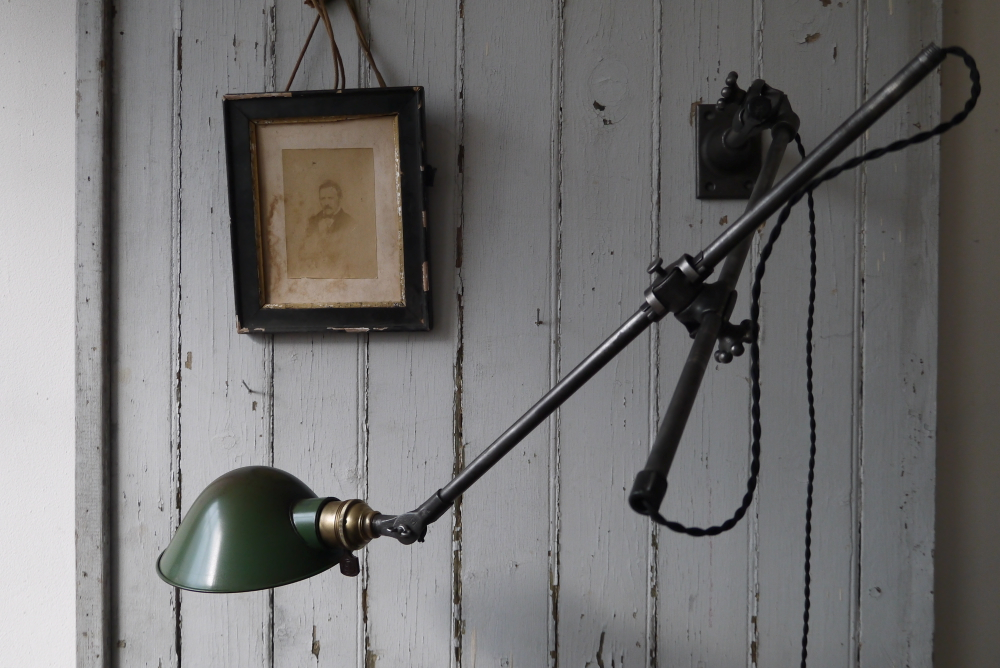 Rare Lampe O.C. White Industrielle fixation murale applique dans son jus la lampe de reference a new york dans les loft – Image 10