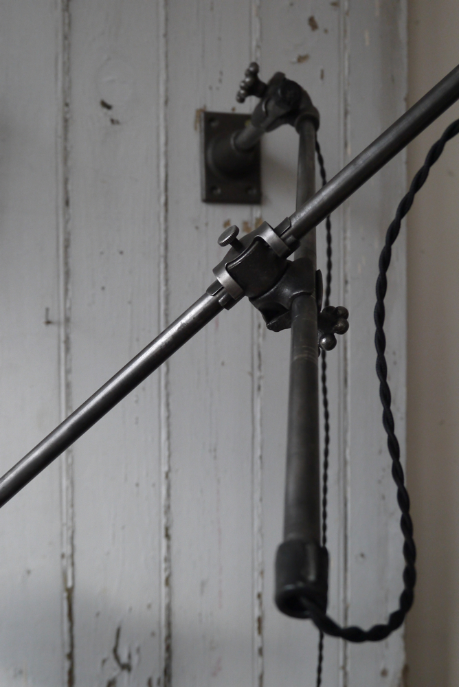 Rare Lampe O.C. White Industrielle fixation murale applique dans son jus la lampe de reference a new york dans les loft – Image 11