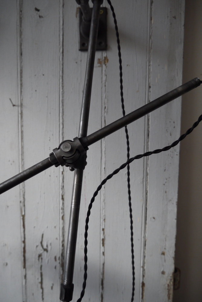 Rare Lampe O.C. White Industrielle fixation murale applique dans son jus la lampe de reference a new york dans les loft – Image 18