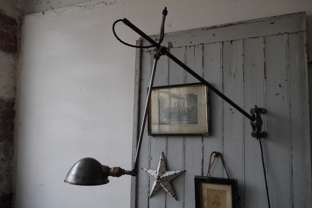 Rare Lampe O.C. White Industrielle fixation murale applique la lampe de reference a new york dans les loft – Image 3