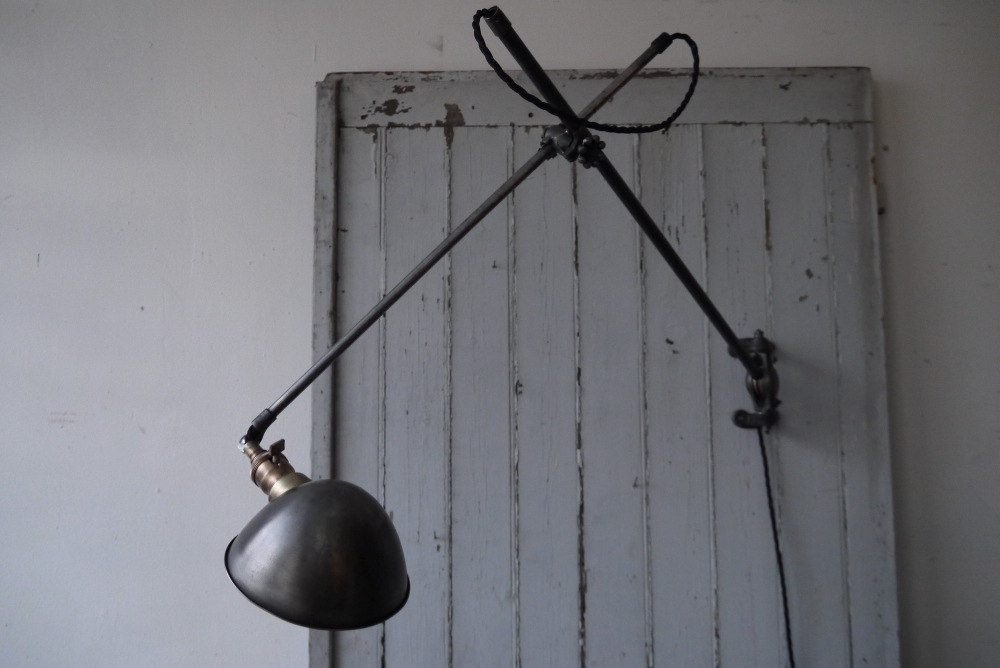 Rare Lampe O.C. White Industrielle fixation murale applique la lampe de reference a new york dans les loft – Image 9