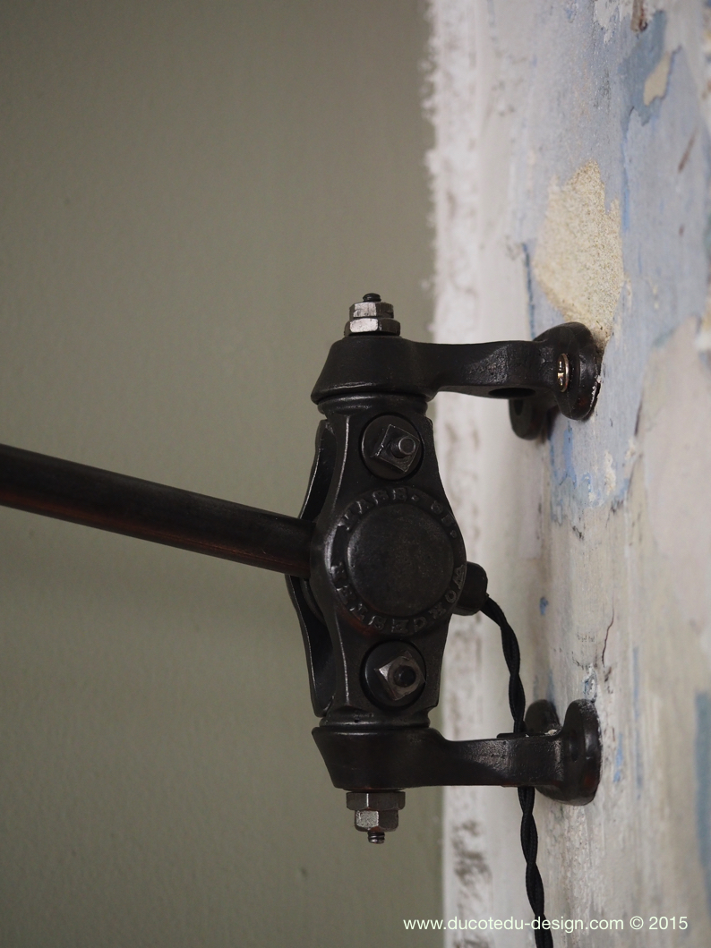 Rare Lampe O.C. White Industrielle fixation murale applique la lampe de reference a new york dans les loft – Image 6