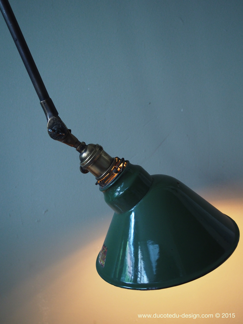 Rare Lampe O.C. White Industrielle fixation murale applique la lampe de reference a new york dans les loft – Image 7