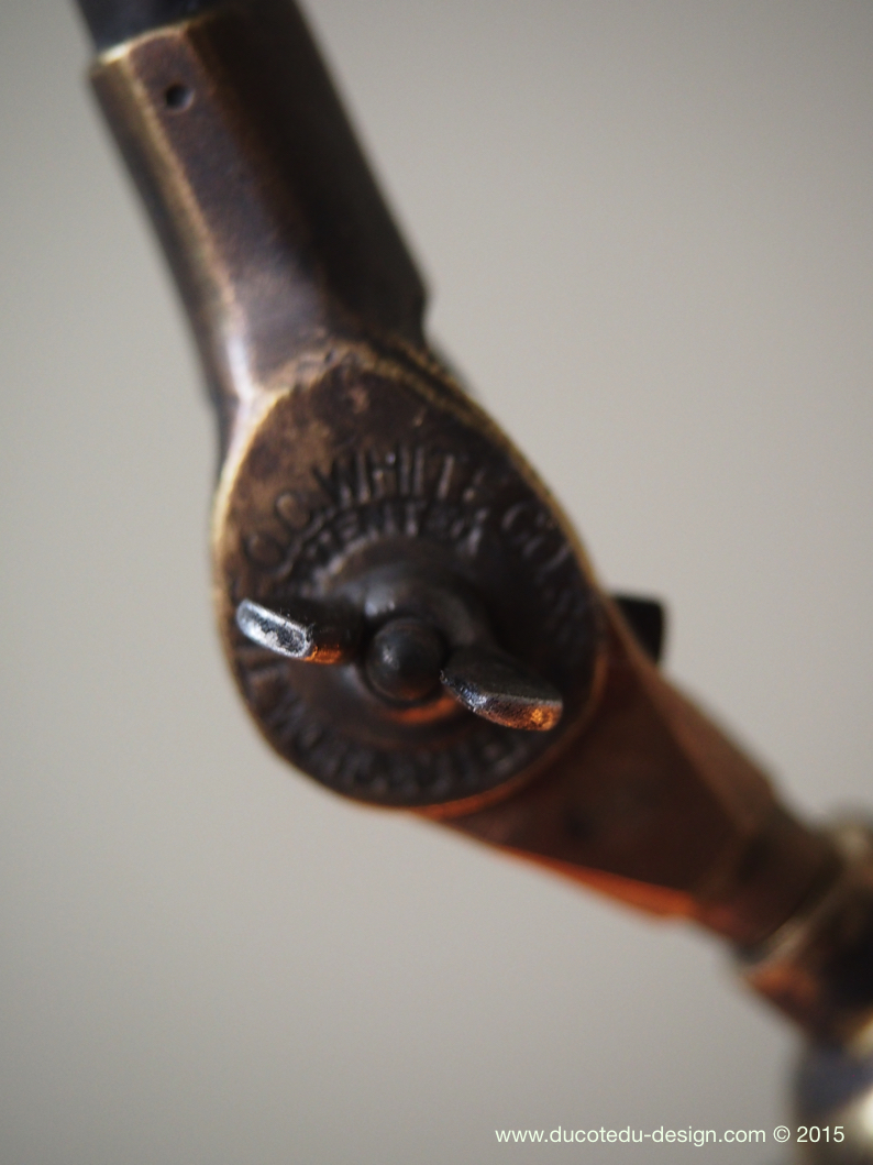 Rare Lampe O.C. White Industrielle fixation murale applique la lampe de reference a new york dans les loft – Image 8