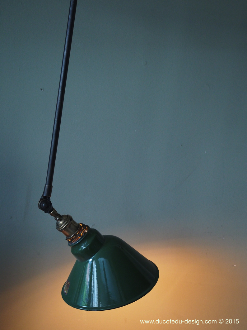 Rare Lampe O.C. White Industrielle fixation murale applique la lampe de reference a new york dans les loft – Image 15