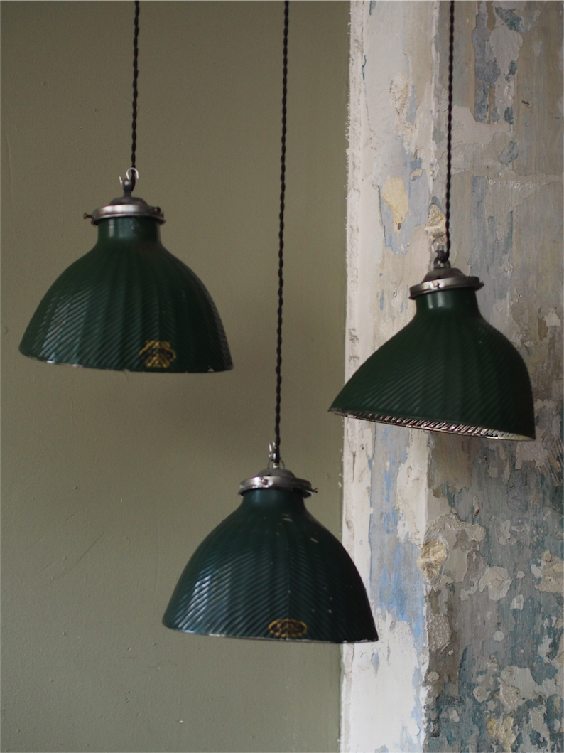 abat jour en verre americain lampe industrielle X-RAY – Image 3