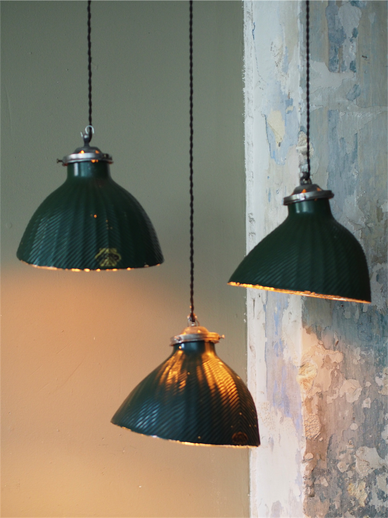 abat jour en verre americain lampe industrielle X-RAY – Image 12