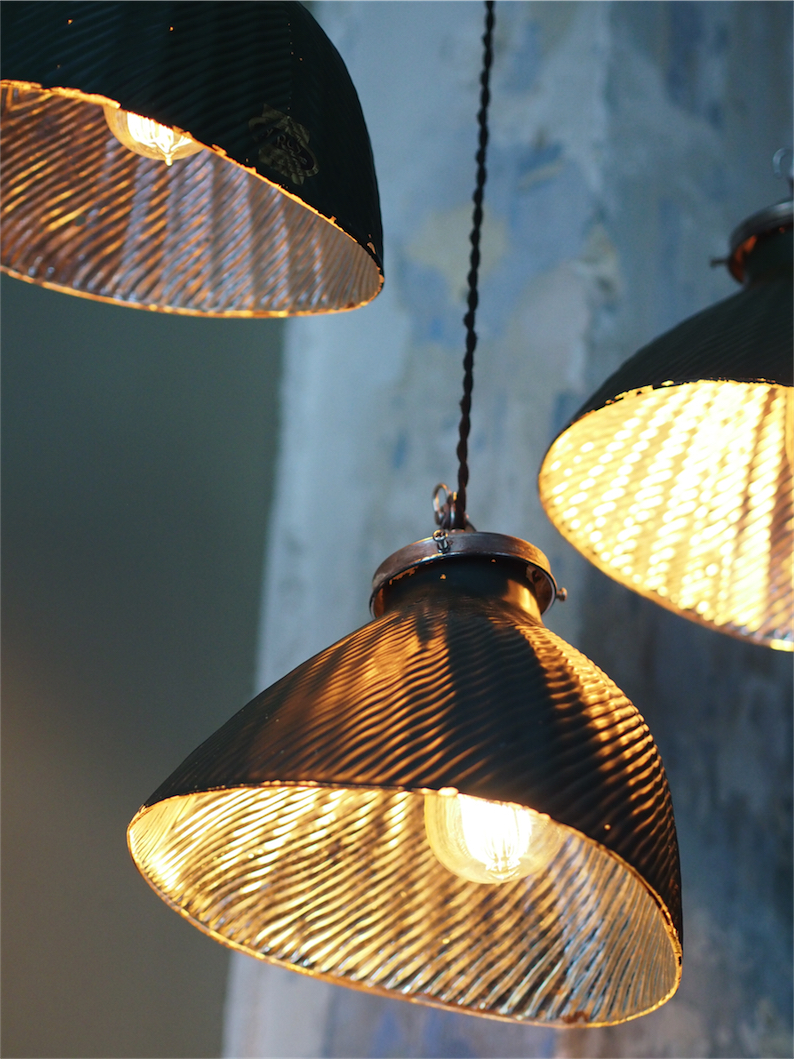 abat jour en verre americain lampe industrielle X-RAY – Image 6