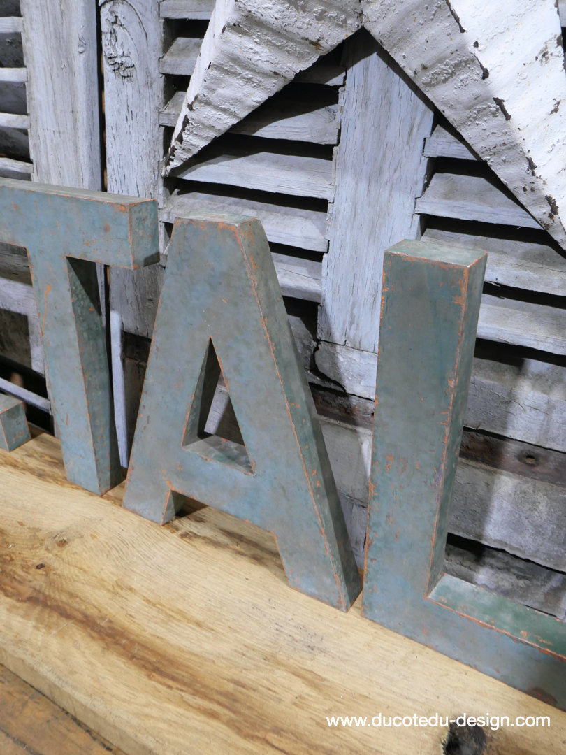 ancienne enseigne metal : Metal – Image 3