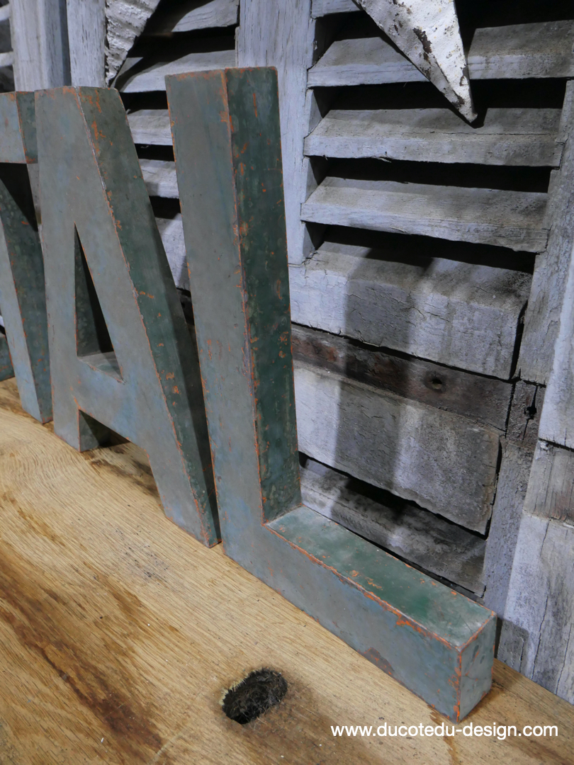 ancienne enseigne metal : Metal – Image 4