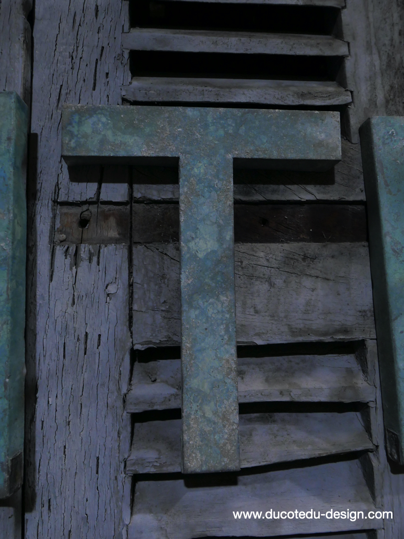 ancienne enseigne metal : Gite – Image 5