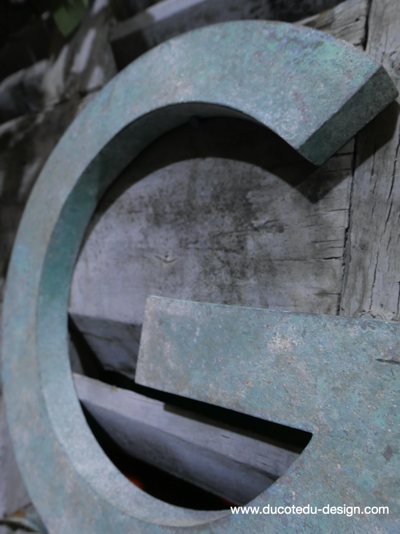 ancienne enseigne metal : Gite – Image 7