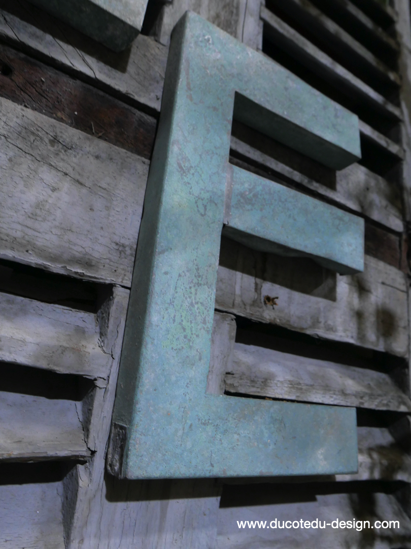 ancienne enseigne metal : Gite – Image 8