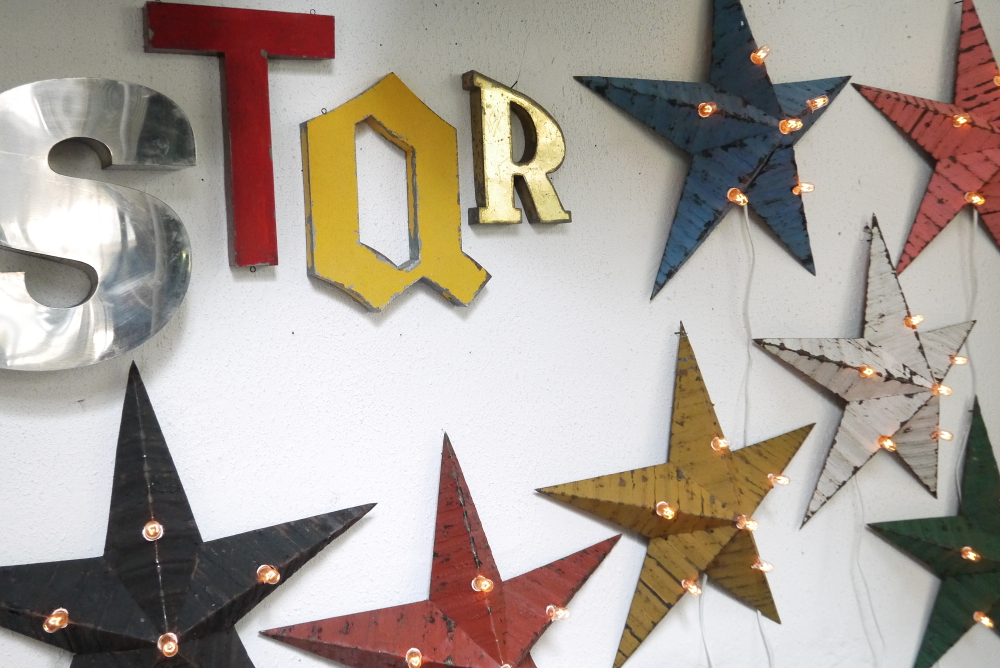 mot composé d'ancienne lettre enseigne star – Image 4