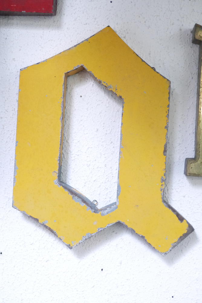 mot composé d'ancienne lettre enseigne star – Image 9