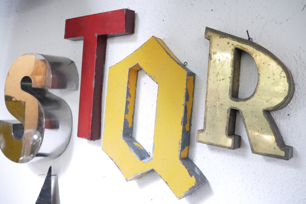 mot composé d'ancienne lettre enseigne star – Image 11