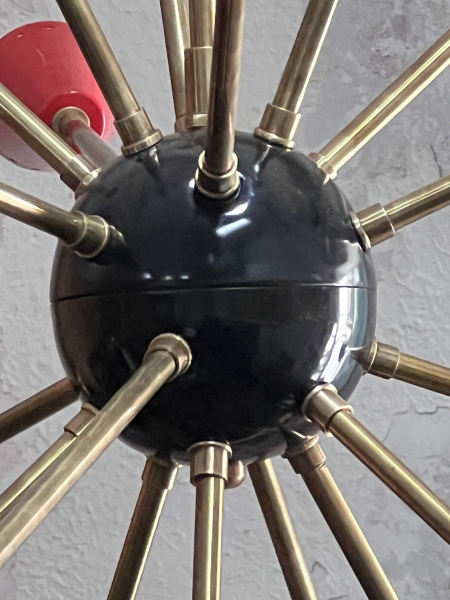 lustre spoutnik design Italien tres grand modele – Image 11