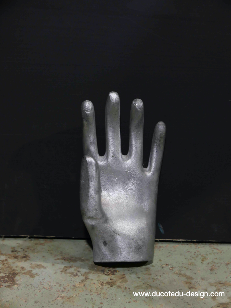 main en fonte d'alu , moule industriel – Image 8