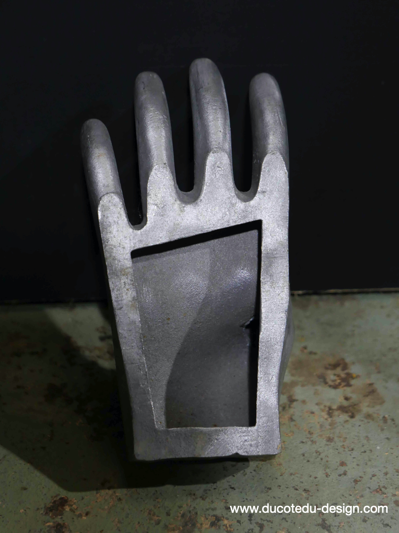 main en fonte d'alu , moule industriel – Image 7