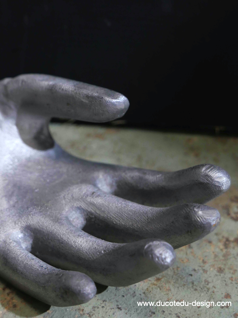 main en fonte d'alu , moule industriel – Image 3