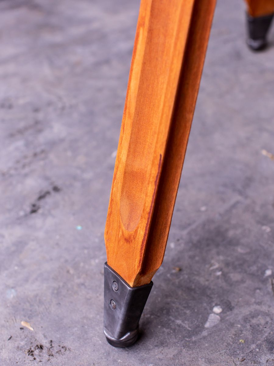 Ancien projecteur cinema Hollywood Bardwell Mcalister pieds bois – Image 8