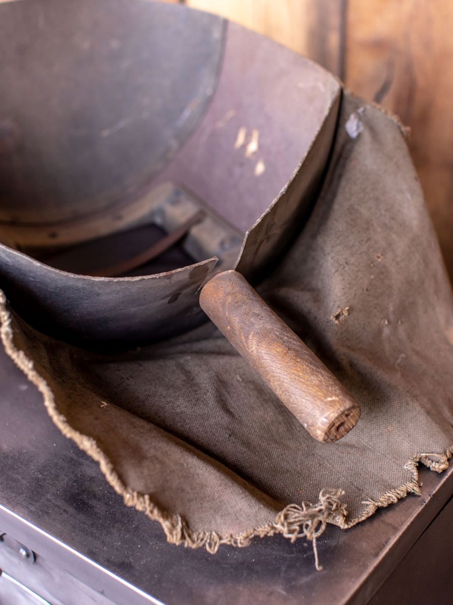 Ancien masque de soudeur russe , industriel CCCP / URSS – Image 3