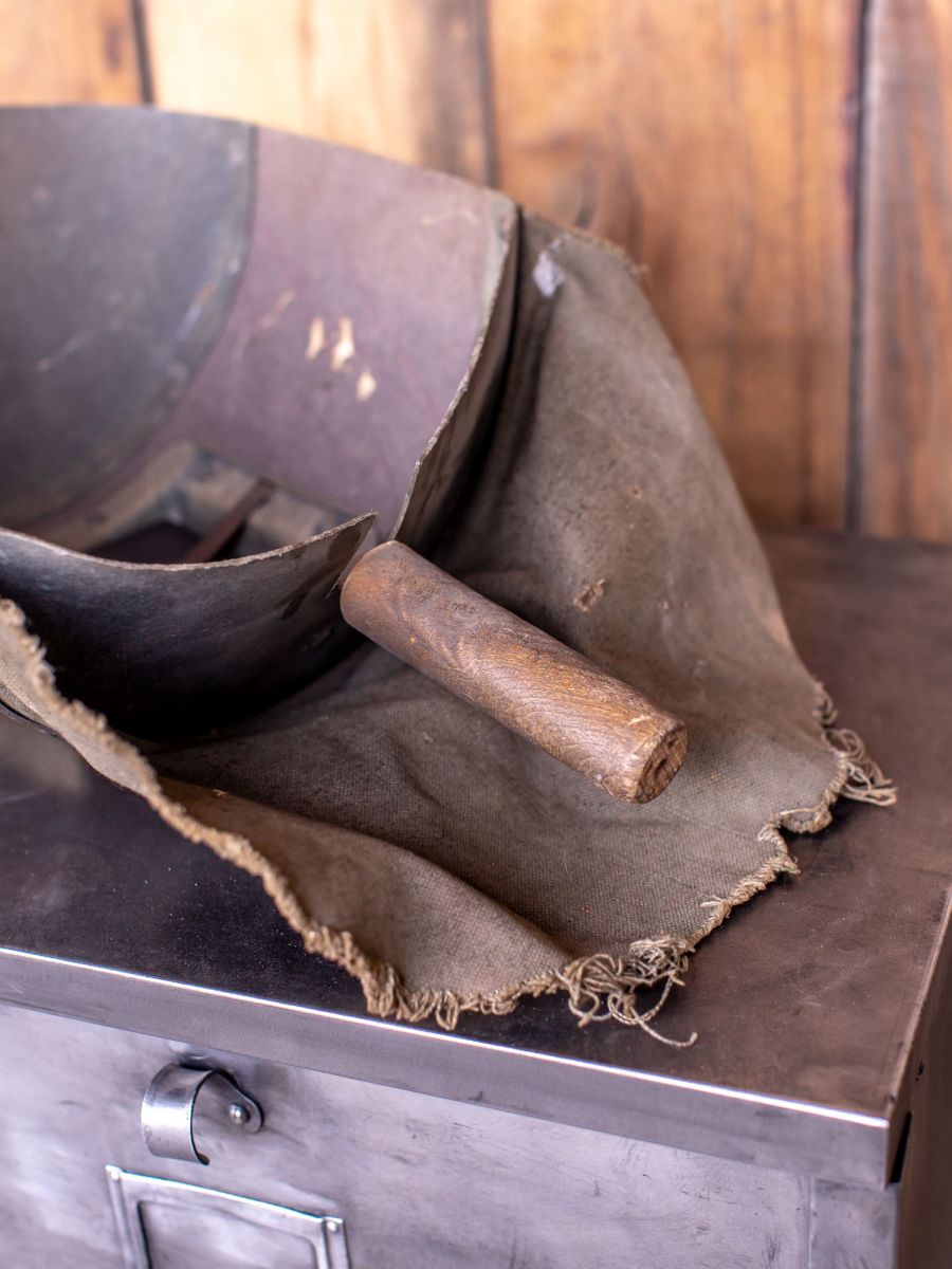 Ancien masque de soudeur russe , industriel CCCP / URSS – Image 4