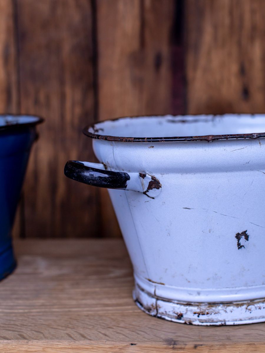 ancienne bassine émaillée – Image 4