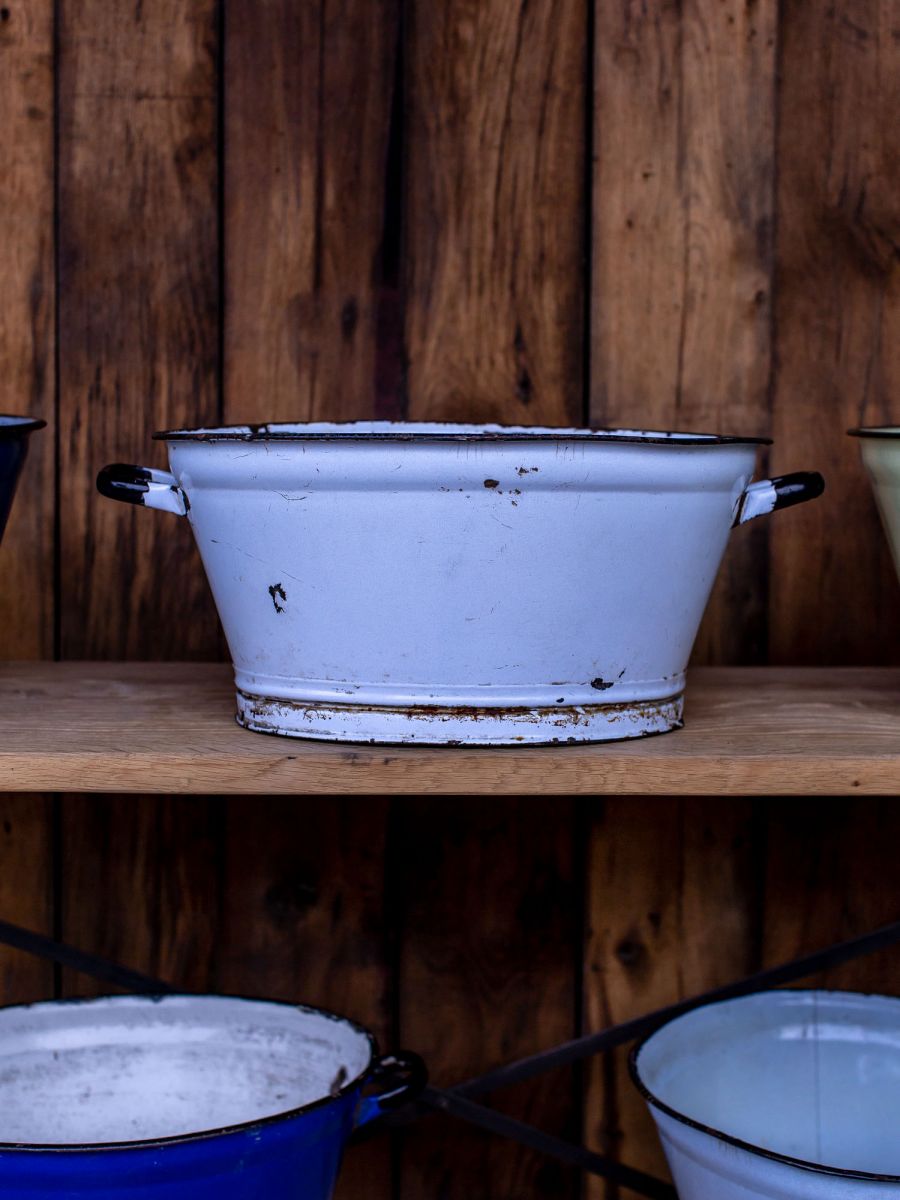 ancienne bassine émaillée – Image 6