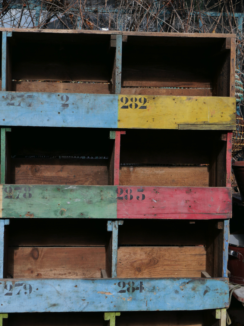 grand meuble metierl en bois a casier couleur – Image 6